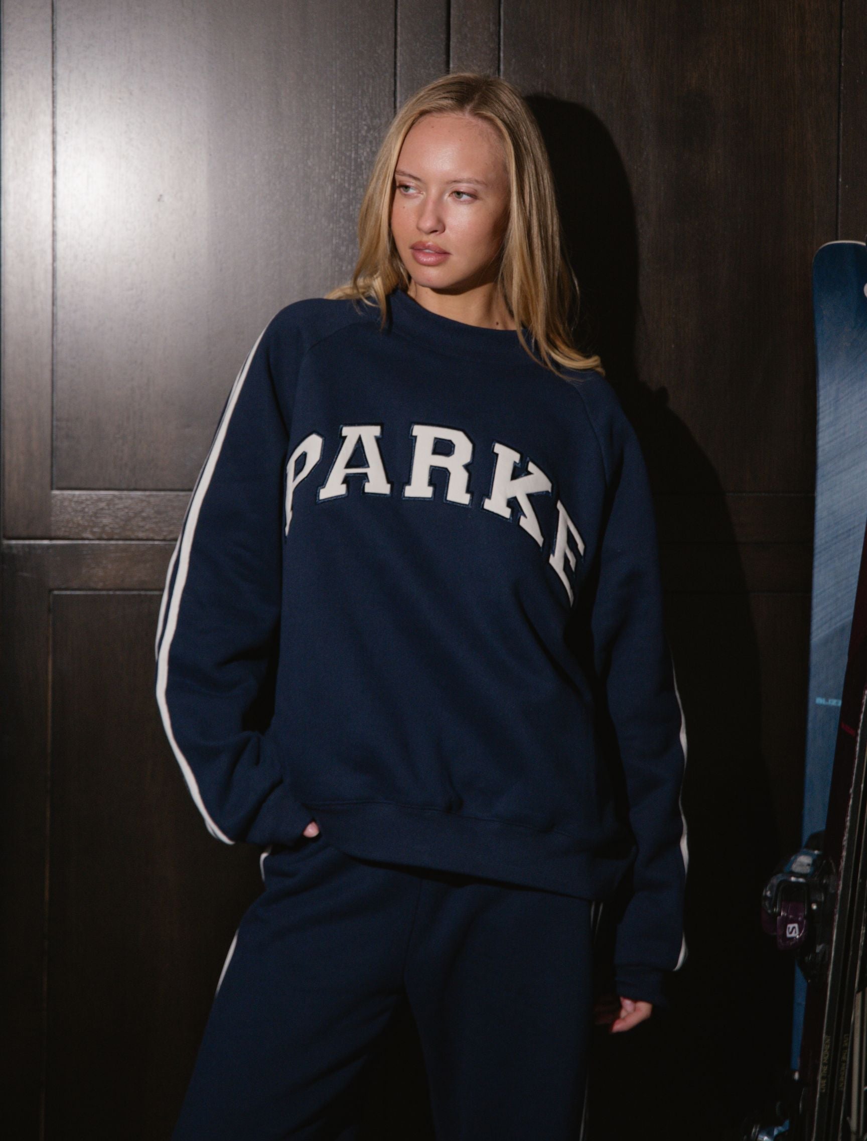 Sport Stripe Mockneck - Shadow